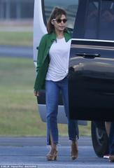 Doting dad Ryan Gosling, 36, cradles daughter Esmeralda as he steps out in LA with stunning partner Eva Mendes, 43, and toddler Amada