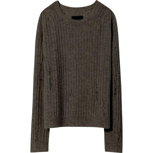 Baxter Sweater - Pine Green or Light Grey