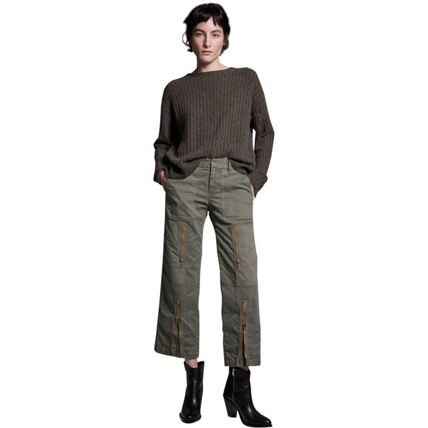 Baxter Sweater - Pine Green or Light Grey