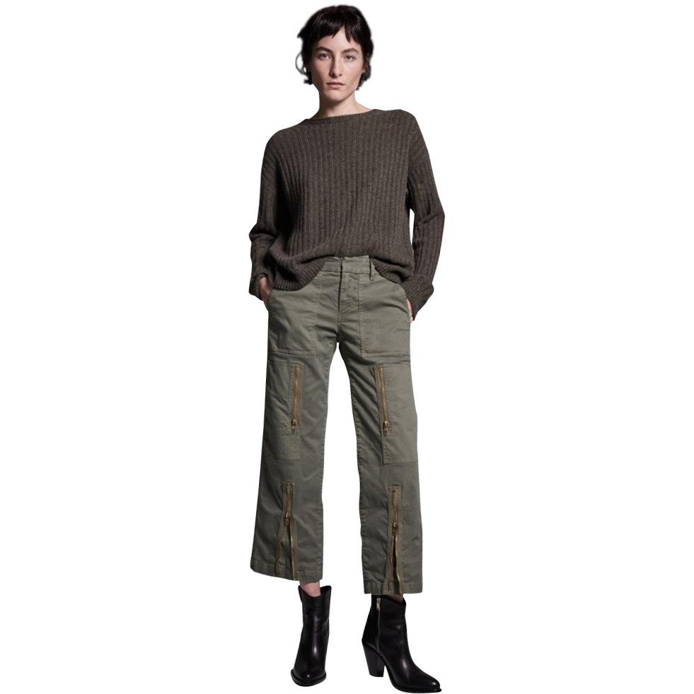 Baxter Sweater - Pine Green or Light Grey