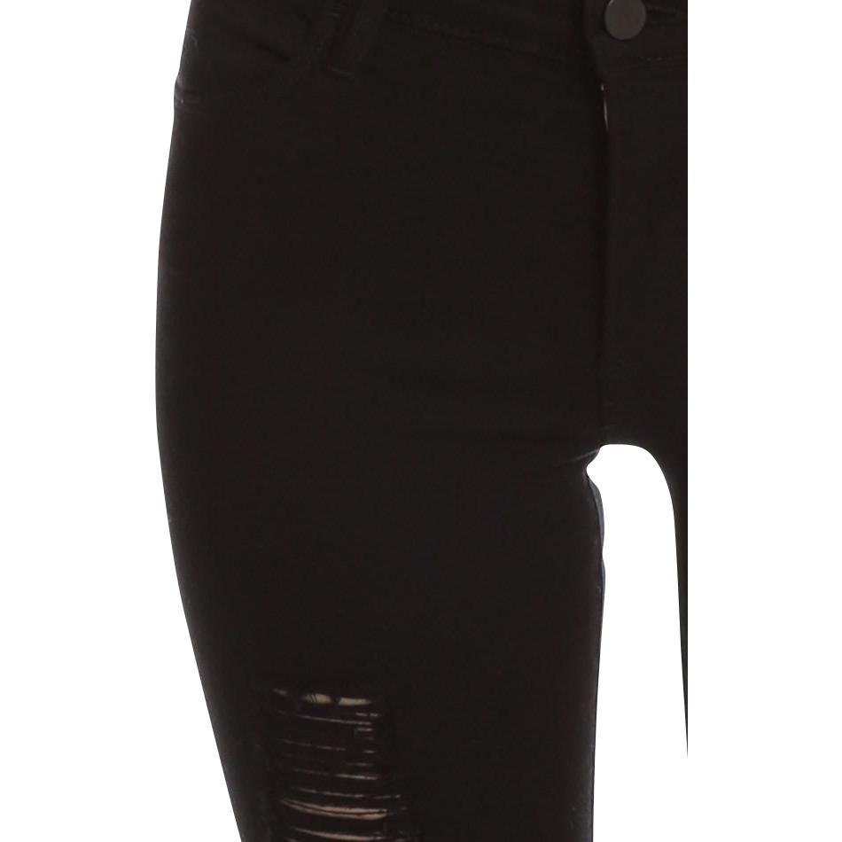 Le High Skinny Raw Edge - Black or White