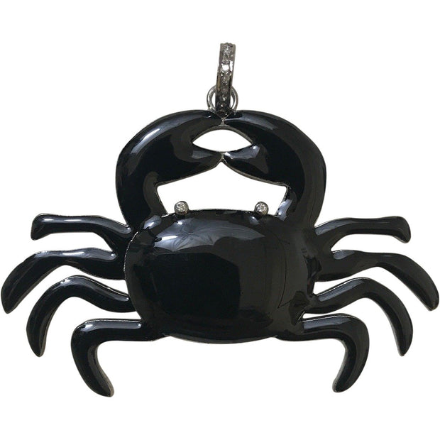 Black Crab pendant