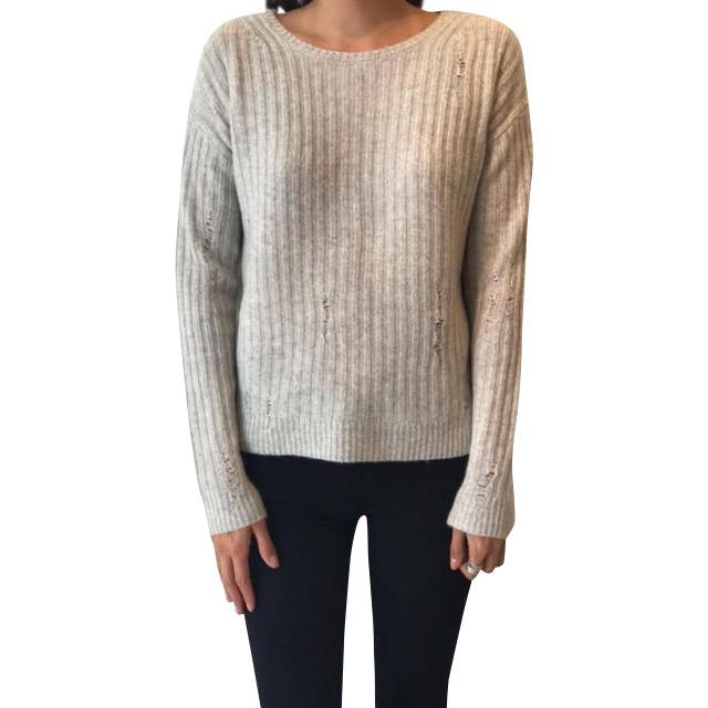 Baxter Sweater - Pine Green or Light Grey