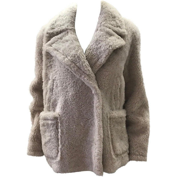 Shearling Peacoat