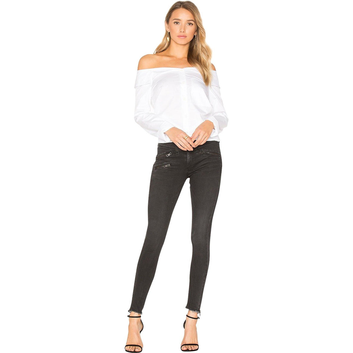 Alcove Skinny Jean with Zippers